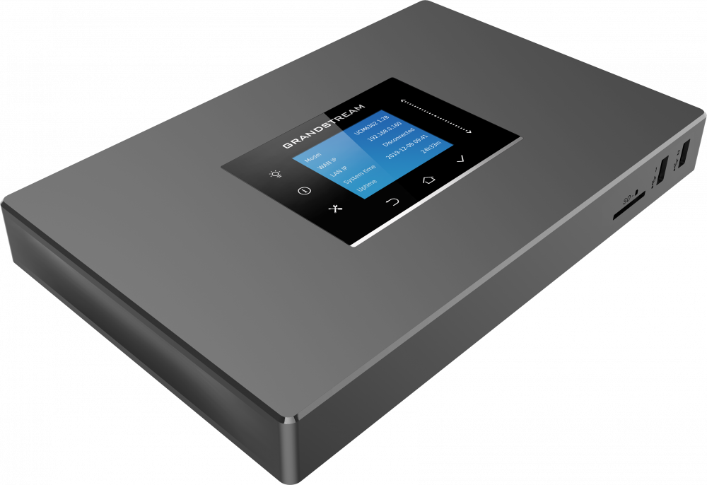 Grandstream UCM6302A IPPBX, 2 FXO, 2 FXS, 500 Users, 75 Concurrent Calls