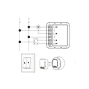 Tuya Curtain/Shutter Mini Control Switch - WiFi