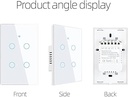 Tuya Zigbee 4-Gang Touch Switch