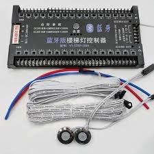 Moes 30Ch Led Motion Sensor Controller - Stairs Lighting System with 2 Sensors - Stairway