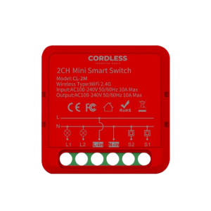 CORDLESS - Intelligent Circuit Breaker 2-Way Red