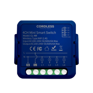 CORDLESS - Intelligent Circuit Breaker 4-Way Blue