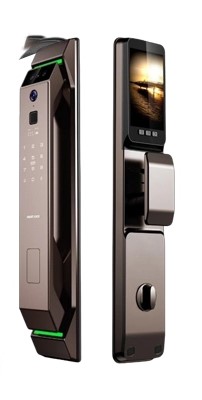 CORDLESS - Face ID - Door Smart Lock – MOCHA GOLD