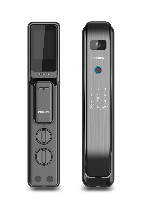 Philips Easykey DDL303-VP-5HWS Push-Pull Smart Door Lock - Black