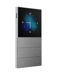 [KS53-R2-US] Akubela Zigbee HyPanel KeyPlus 4" One Panel with Touch Screen with 2Gang Switch and Keypads, US standard