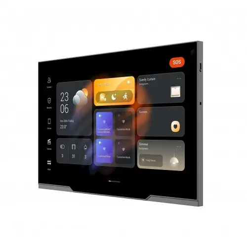[PHX1-ST-00790P11] Akubela Zigbee HyPanel Supreme 12” - Home Automation Control Panel with ZigBee Gateway - Built in with 2 Channels Dry Contact