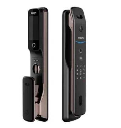 [DDL709-FVP-7HWS-Copper] Philips Easykey Push Pull Smart Door Lock- Copper
