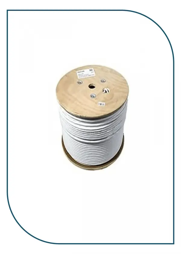 ProLink CAT. 6 U/UTP CABLE, 4 PAIR 23 AWG , LSZH , White , RIB -305M