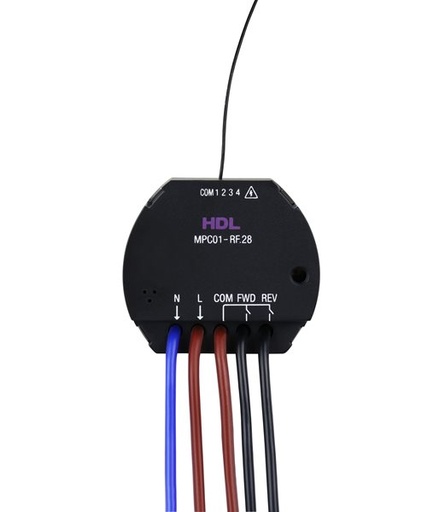 [HDL-MPC01-RF.28] HDL Wireless 1CH Curtain Actuator