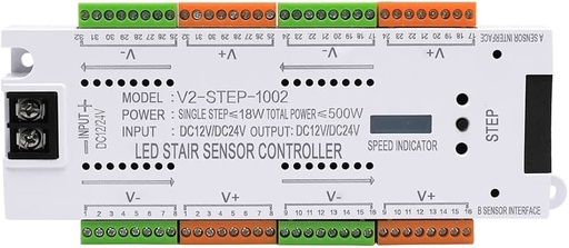 Tuya 32Ch Led Motion Sensor Controller For Led Staircase Led Stairs Lighting 