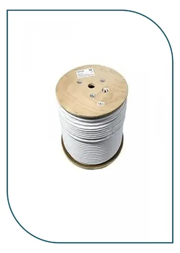 [PL-C6-LSZH-W] ProLink CAT. 6 U/UTP CABLE, 4 PAIR 23 AWG , LSZH , White , RIB -305M